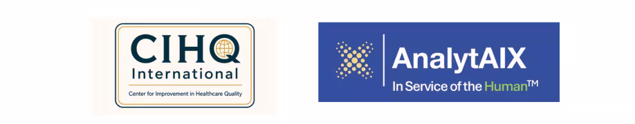 CIHQ and AnalytAIX logos